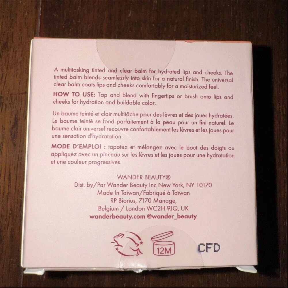 Wander‎ Beauty Double Date Lip & Cheek Duo Balm Suite Talker